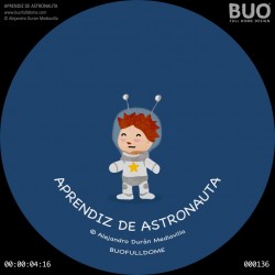 Astronaut Apprentice Digital Planetarium Childhood Education Movie. Astronomy.